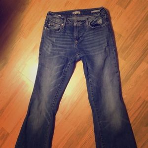 Dear John Rosie Distressed Boot Cut Sz 26 like new